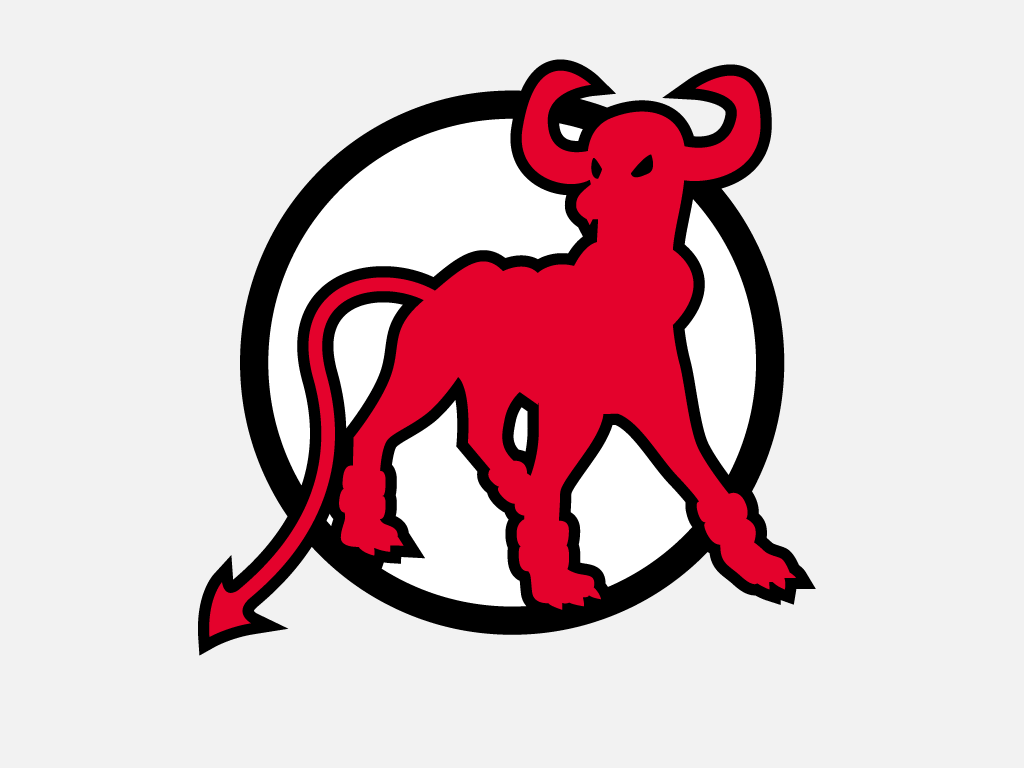 New Jersey Devil Dogs logo iron on transfers
